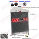 #184525M91 3-Row Aluminum Tractor Radiator For Massey Ferguson Harris 50 MH50 65