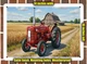 Metal Sign - 1945 International WD9 Tractor Oil Painting - 14x10