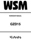 Kubota GZD15 Tractor 2006 Workshop Manual WSM Complete Service and Repair Guide