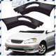 1 pair Front Bumper Lip Splitter Wrap Angle For Toyota Corolla 05-08 S Style