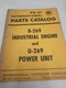 IH International B-269 & U-269 PARTS MANUAL BOOK CATALOG GAS ENGINE & POWER UNIT