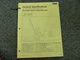 Link-Belt LS-518 Excavator Crane Specifications & Lifting Capacities Manual