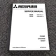 Mitsubishi FB25K FC/MC Forklift Chassis & Mast Service Repair Manual 99759-53100