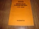 Echo Chainsaw Service Handbook CS-302 Kioritz