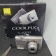 Nikon COOLPIX S4000 12.0MP Digital Camera Charger Manuals CD'S & BOX -No Charger