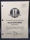 I&T Shop Service Manual AC-21 Allis Chalmers D-21 D-21 Series II TWO-TEN TWO-20