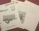 Vintage New Idea Liquid Manure Spreader Operator's Manual & Dealer Service  USA