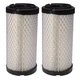 2Pcs Air Filter T2350-11641 for Kioti Tractor CK20 CK20H UTV MEC2200GW MEC2200SW