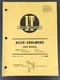 I&T Allis Chalmers Tractor Shop Manual Tractor Brochure IT 1200 D-10 D-12 