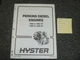 Hyster S70XL S80XL S100XL Forklift 1004-4T Perkins Engine Service Repair Manual