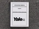 Yale Forklift GC050VX Operator Owner Maintenance Manual