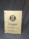 I&T Service ALLIS-CHALMERS Tractor AC-25 Illustrated Shop Manual MODEL 160