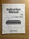 Hitachi VT-1100A/1100AR VHS Video Deck Instruction Manual/Booklet Original VTG