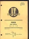 FORD I&T SHOP REPAIR MANUAL 8000 /  9000 SERIES TRACTORS / FO-27