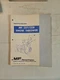 Vintage 1973 Massey Ferguson MF 227 228 Snow Thrower Parts Book Manual 