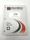 Ditch Witch JT25 Tier 3 & 4i Directional Drill Parts Catalog Manual 053-2437