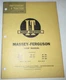 Massey Ferguson MH MF 303 404 406 444 1001 Tractor I&T Shop Service Manual MF-10