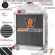 3 Row Aluminum Radiator For Kubota L275 L235 L245DT L2350DT L2050F L245H L2050DT