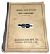 USED PARTS CATALOG FOR ALLIS CHALMERS DISC HARROWS 1959 D-31