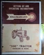 Cockshutt 550 Tractor Gasoline & Diesel Owner Operator Manual C-800R-4-60-H 4/60