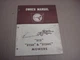 1962 Cockshutt "315" "315A" & "315HC" Mowers Owner Manual