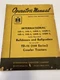 International Harvester Operators Manual TD-15 Crawler Tractor 150 Series 1958