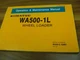 Komatsu WA500-1L Wheel Loader Owner Operator & Maintenance Manual A20051-Up