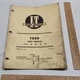 FORD - SHOP MANUAL No. FO-36 - I&T Shop Service - listing #4640
