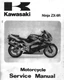 Kawasaki ZX9R ZX900B 1994-1997 Service Manual