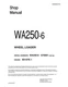 Komatsu WA250-6 Wheel Loader Service Manual