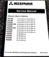 Mitsubishi FG35K Forklift Chassis Mast & Options Service Repair Manual 50001-Up