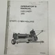 Sperry New Holland Hayliner 290 Operator's Manual 42029016