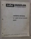 EXCELL HUSTLER TURF & GROUNDS EQUIPMENT OWNER'S MANUAL 72" 3-WAY ROTARY MOWER 92