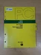 John Deere 2280 Hydrostatic Drive Windrower Parts Catalog PC-1604 PC1604