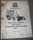 FORD NEW HOLLAND 550 555 555A 555B 655A 655 TRACTOR BACKHOE PARTS MANUAL BOOK