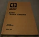 CAT CATERPILLAR 3208 TRUCK ENGINE PARTS BOOK MANUAL S/N 40S1-UP
