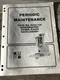 Hyster R-30-C/CA/CR/BR/B/BA Ordermaster Manual Maintenance Book Service Shop