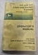 JOHN DEERE 325 & 345 LAWN AND GARDEN OPERATORS MANUAL OMM119086 SN 010001-
