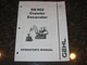 GEHL GE 802 CRAWLER EXCAVATOR OPERATORS / MAINTENANCE MANUAL