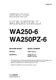 Komatsu WA250-6, WA250PZ-6 Wheel Loader Service Manual