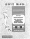 International 175 TD-15 C S-8A S-9B Bosch Fuel Injection Pump Service Manual IH