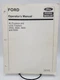 Ford 1960s/70s Tractor Operators Manual 2000 3000 4000 5000 New Holland 42200042