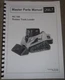 ASV RC-100 SKID STEER RUBBER TRACK LOADER PARTS MANUAL BOOK CATALOG