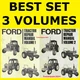 Ford 10 2600 3600 4100 4600 5600 6600 6700 7600 7700 Tractor Service Manuals DVD