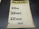 1969  Suzuki OEM A100 AS100 AC100 Parts Catalogue Catalog  Manual 1005  