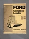 Ford CL-30 CL-40 CL30 CL40 Compact Loader Operator Manual SE 3453