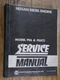 NISSAN DIESEL ENGINE PE6 & PE6(T) PE6T SERVICE MANUAL 1985  FACTORY OEM   