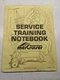 MERCURY MERCRUISER SERVICE TRAINING NOTEBOOK 1989 90-90593 7-989 OUTBOARD MANUAL