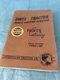 CAT Caterpillar DW15 Tractor Parts Catalog Manual SN 75D1-Up Form 32659