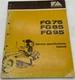 Fiat Allis Model FG75 FG85 FG95 Service Specification Manual SKUZ1